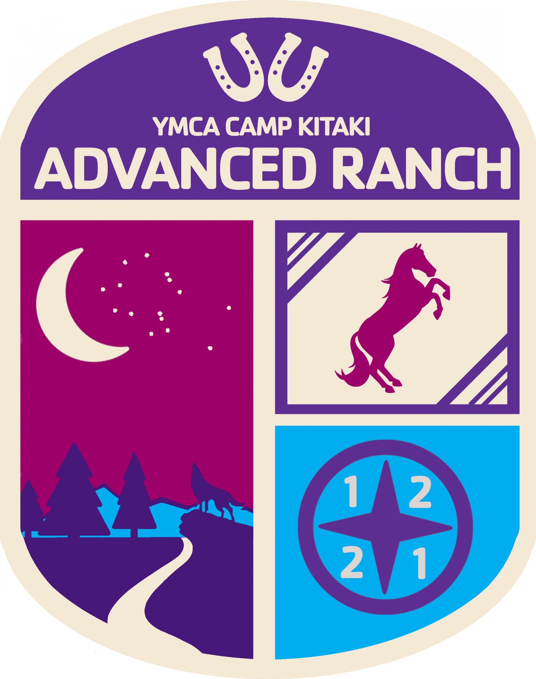 A program badge for Advanced Ranch