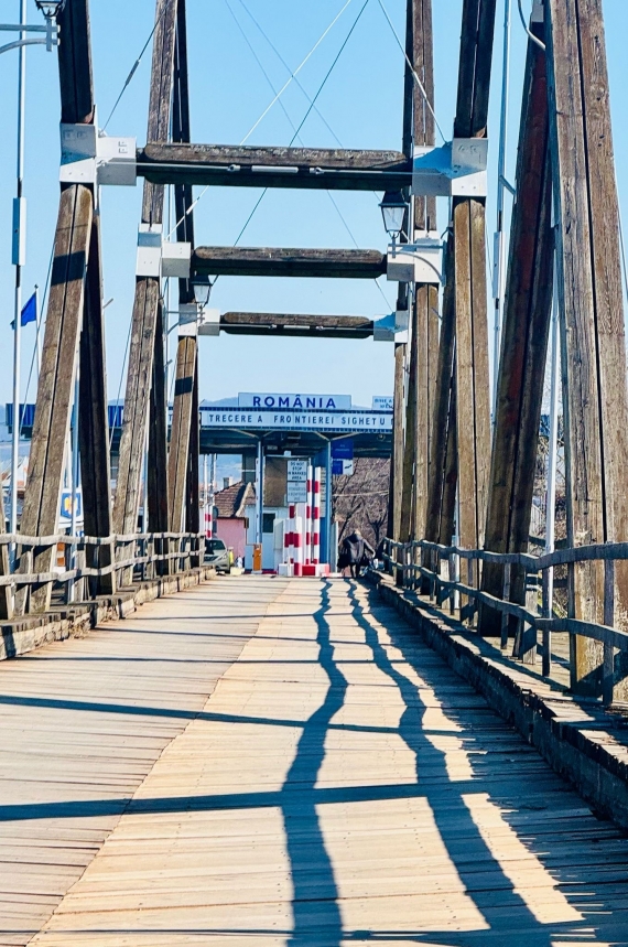 A picture of the Bridge in Sighetu Romania
